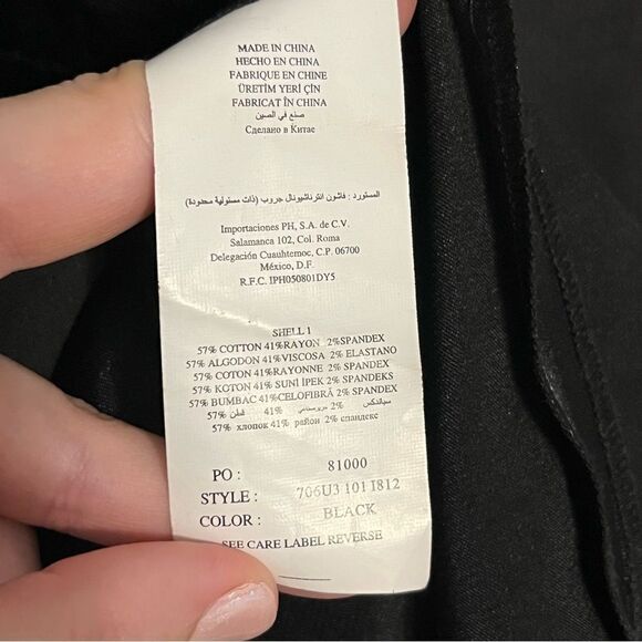 Women's Bebe Black Cocktail Dress - Picture 9 of 9